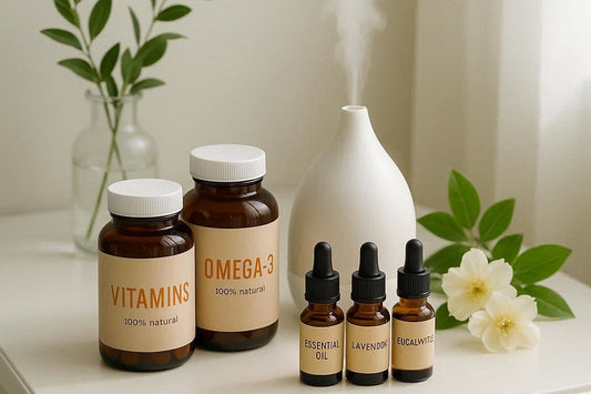 Glow from Within: Essential Oils & Vitamins for Radiant Skin