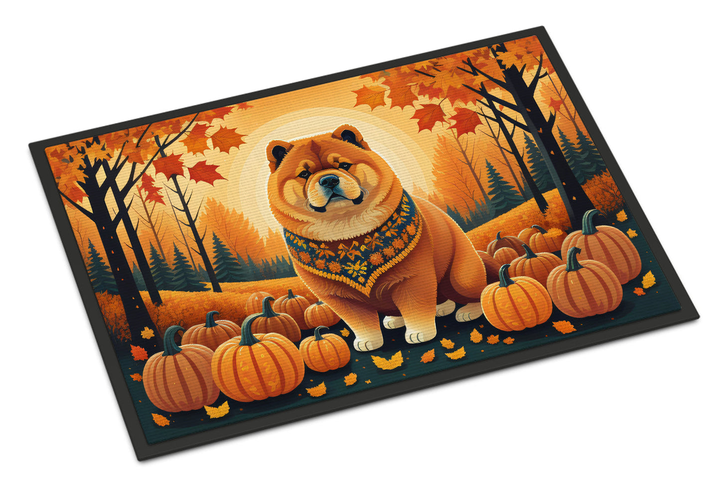 Chow Chow Fall Doormat