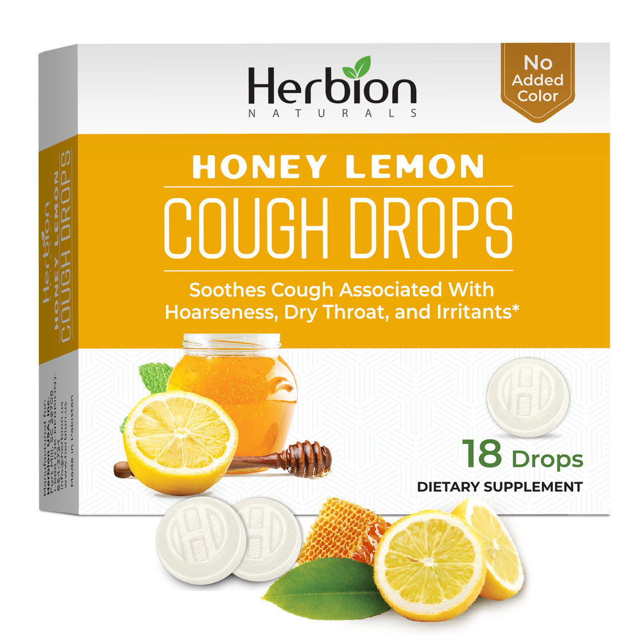 H.N COUGH DROPS HNY LEM ( 1 X 18 CT )-0