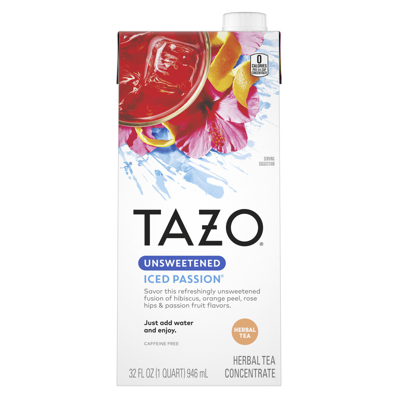 TAZO PASSION UNSWT CONC ( 6 X 32 OZ )-8