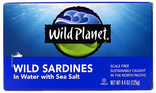 Wild Planet Wild Sardines in Spring Water (12x4.375 Oz)-0