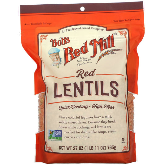 BOBS BEANS RED LENTILS ( 4 X 27 OZ   )-0