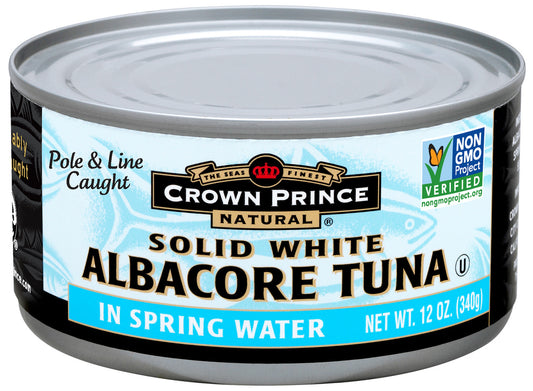 Crown Prince Albacore Tuna in Water (12x12 Oz)-0