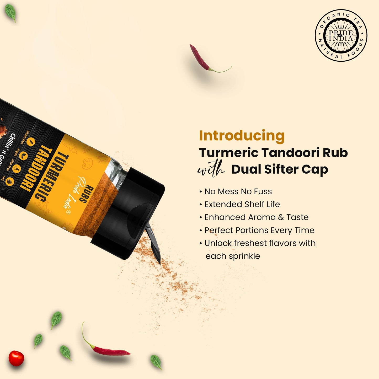 Turmeric Tandoori Rub Seasoning