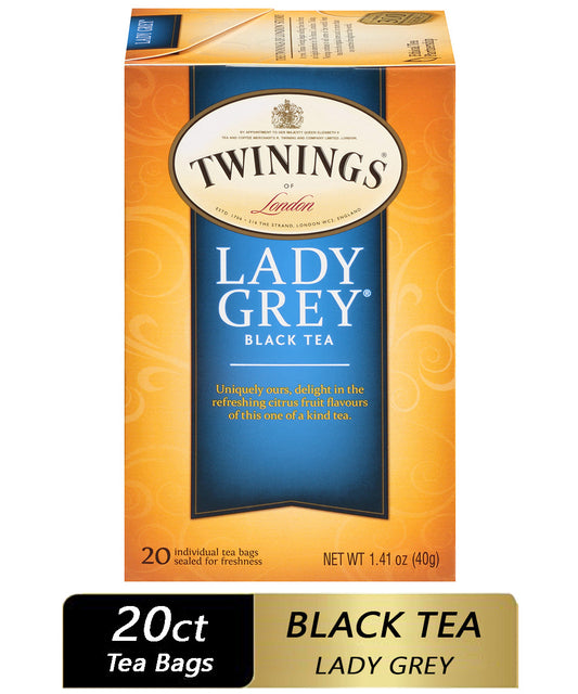 Twinings Lady Grey Tea (6x20 Bag)-0