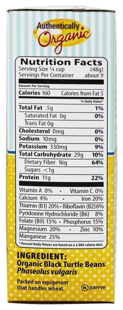 OG2 EDEN DRY BLK BEANS ( 12 X 16 OZ   )-1