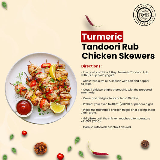 Turmeric Tandoori Rub Seasoning