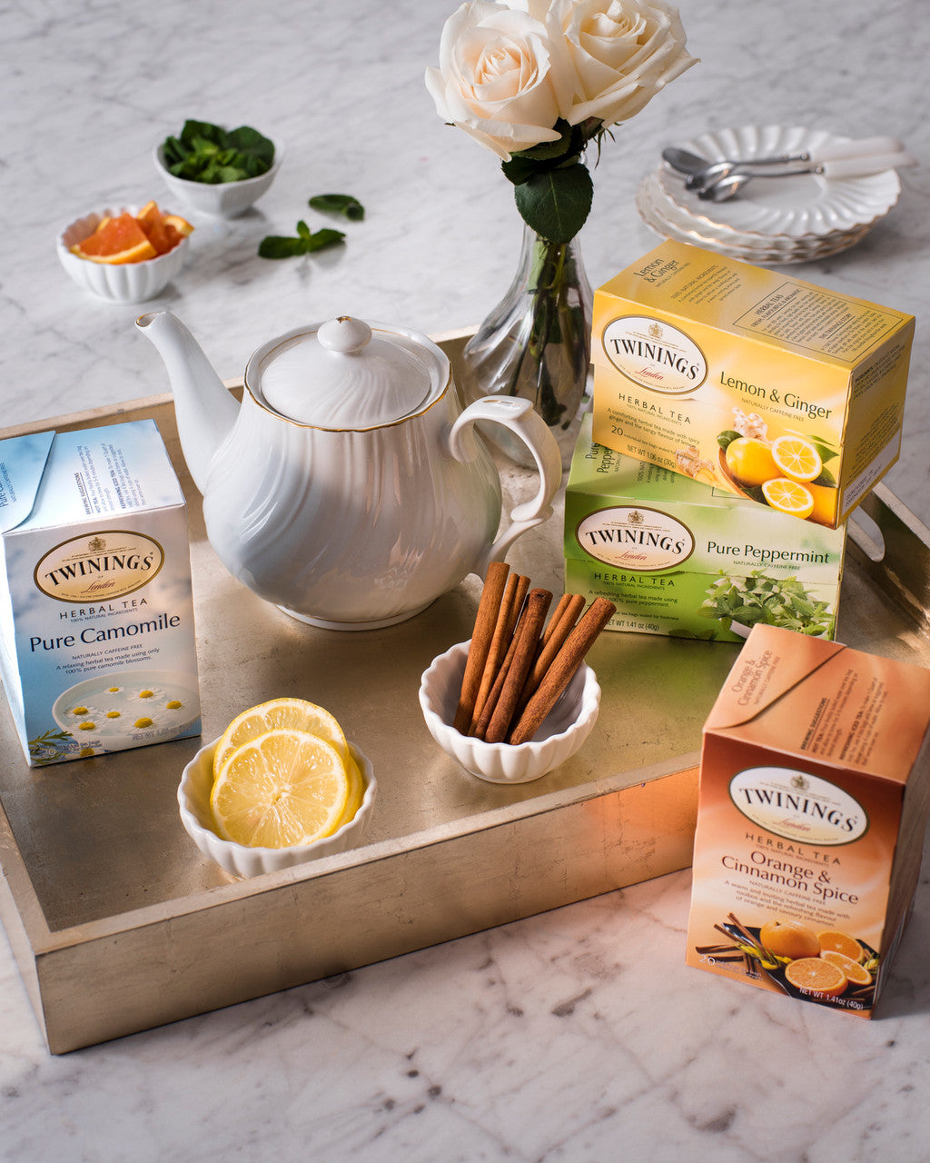 Twinings Pure Peppermint Tea (6x20 Bag)-8