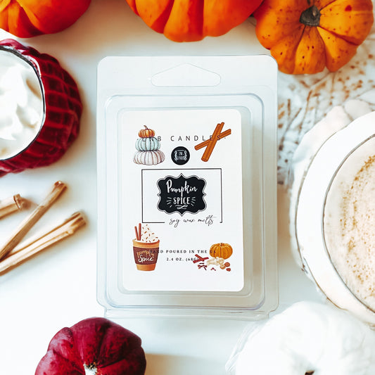 Pumpkin Spice Wax Melts Soy 3 PACK