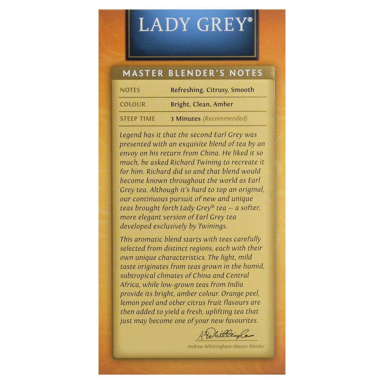 Twinings Lady Grey Tea (6x20 Bag)-10