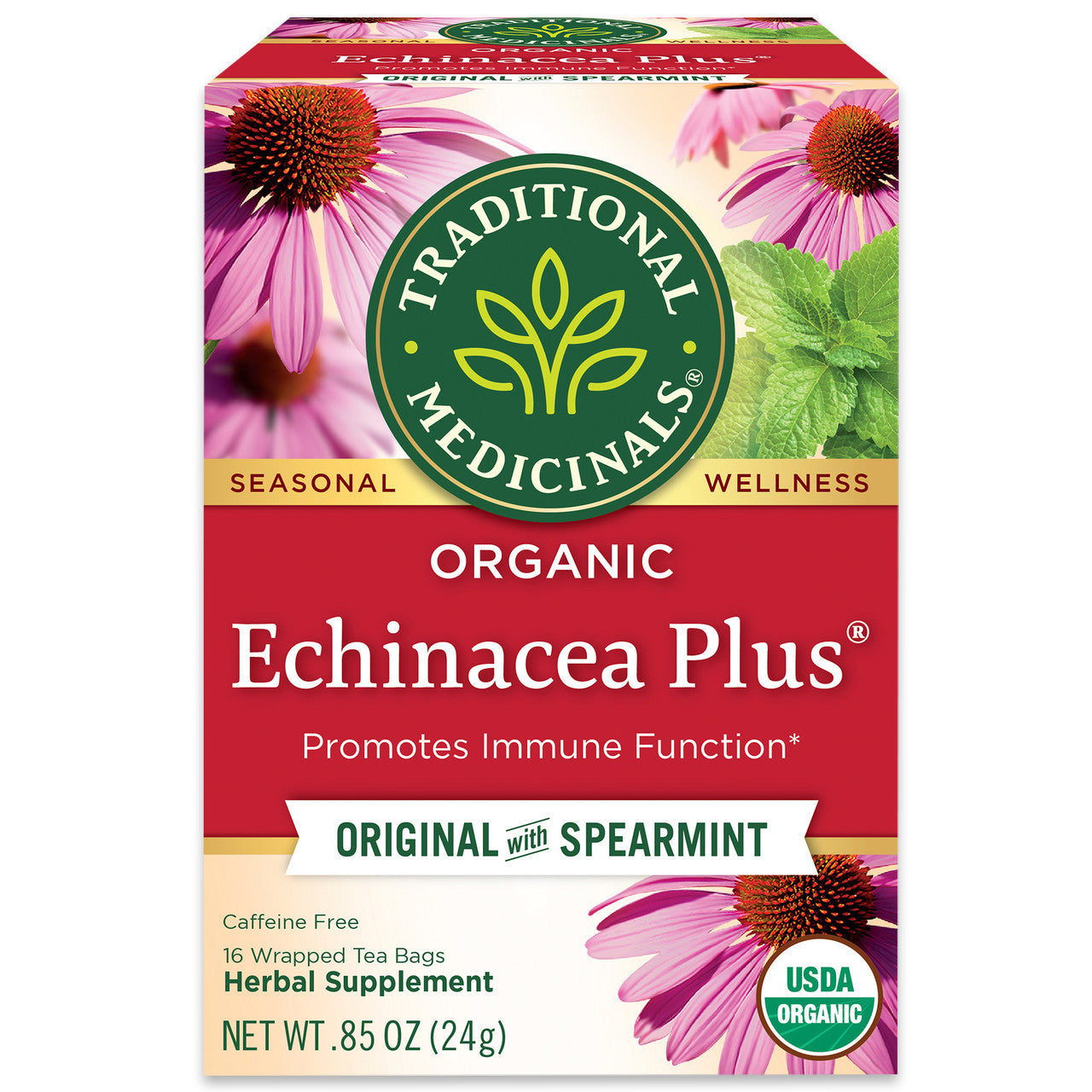 Traditional Medicinals Echinacea Pls Tea (6x16 Bag)-0