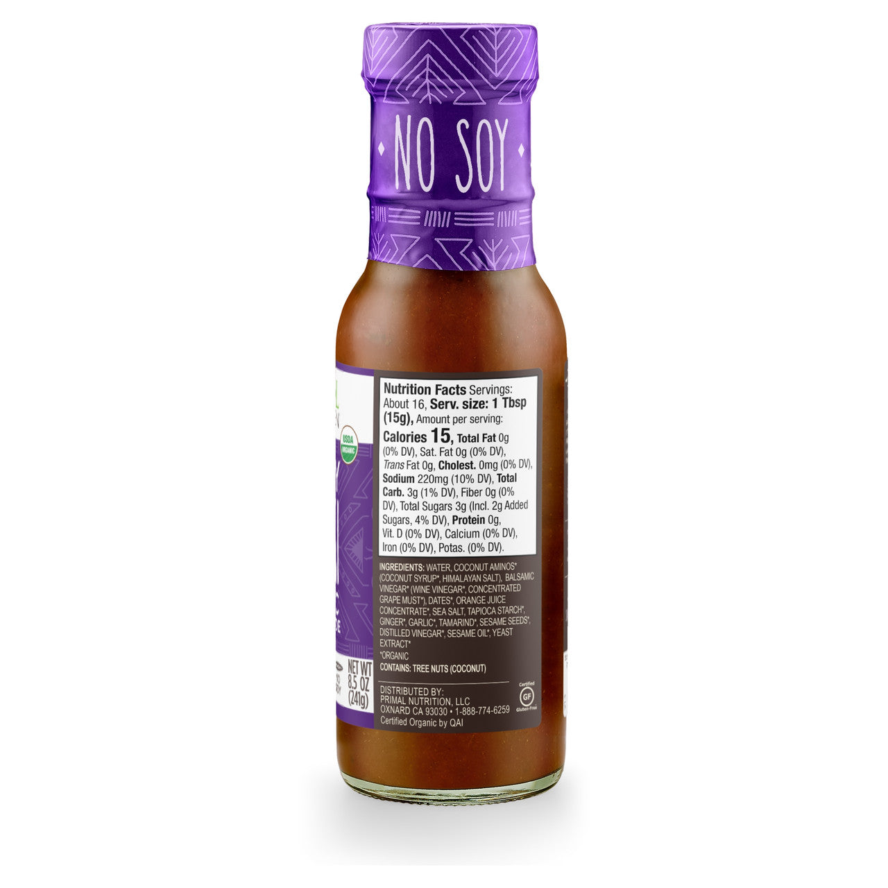 P.K TERIYAKI SCE NO SOY ( 6 X 8.5 OZ   )-1
