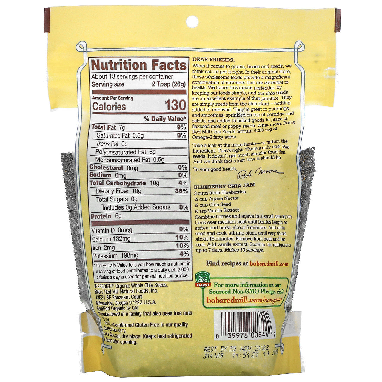 OG2 BOBS SEEDS CHIA ( 5 X 12 OZ   )-1
