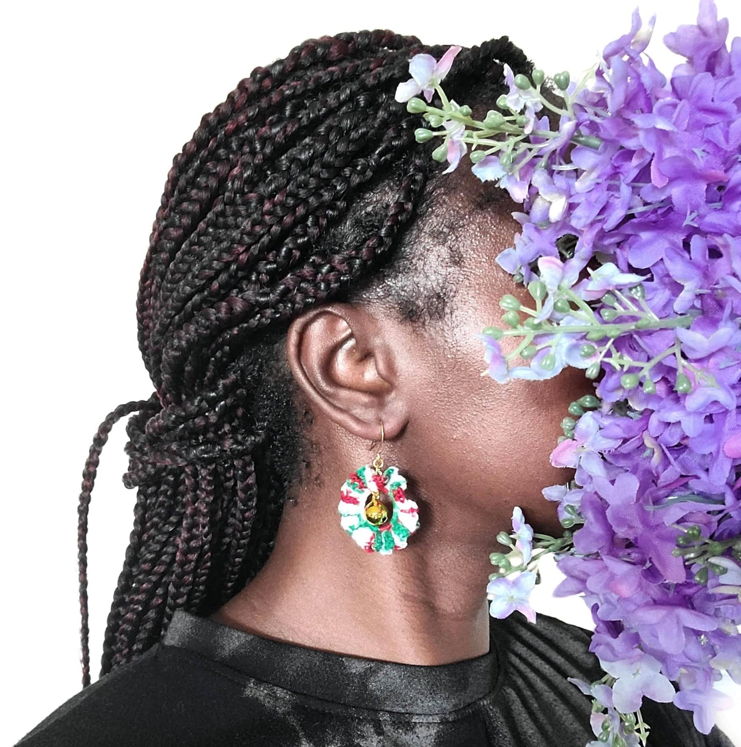 Christmas Wreath Earrings