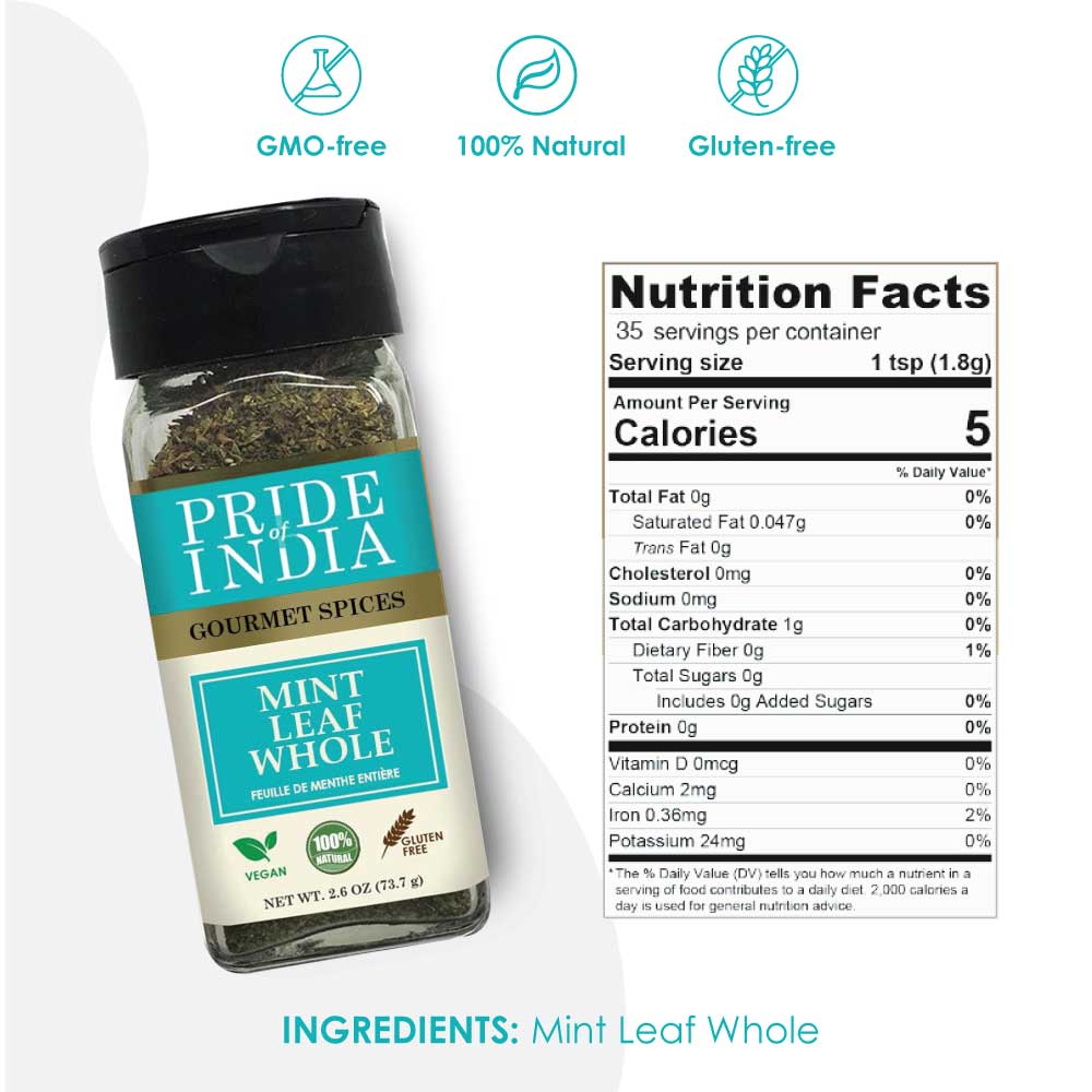 Gourmet Mint Leaf Whole