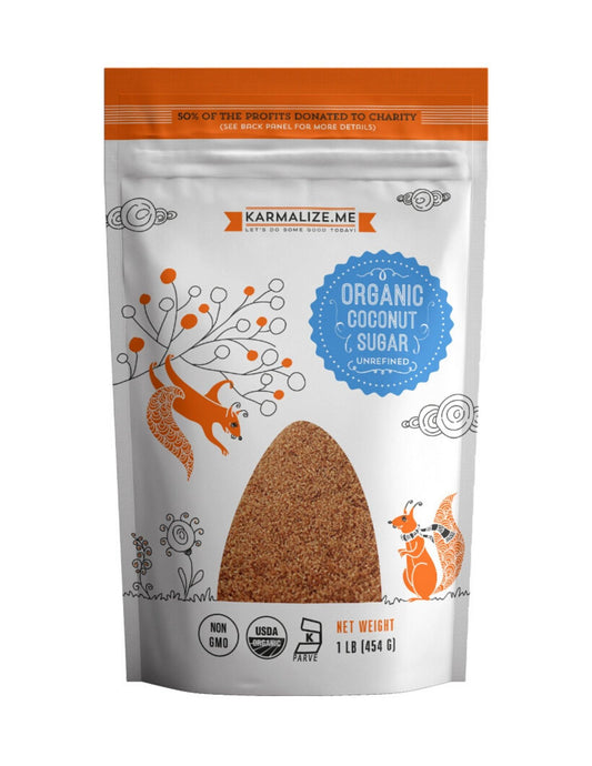 100% Organic Coconut Sugar, Unrefined - 1lb-0