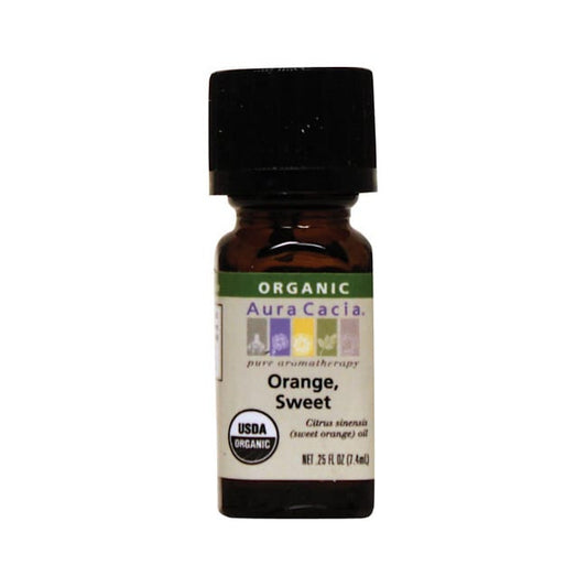 Aura Cacia Sweet Orange Essential Oil (1x0.25Oz)-0