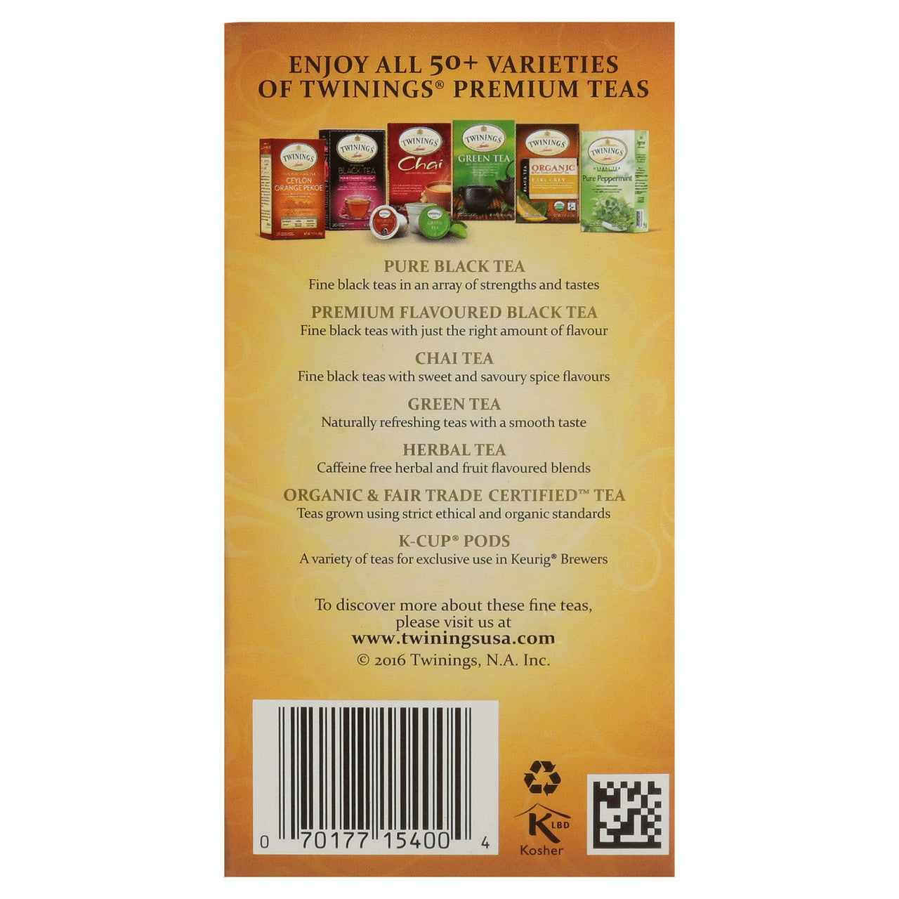 Twinings Lady Grey Tea (6x20 Bag)-7