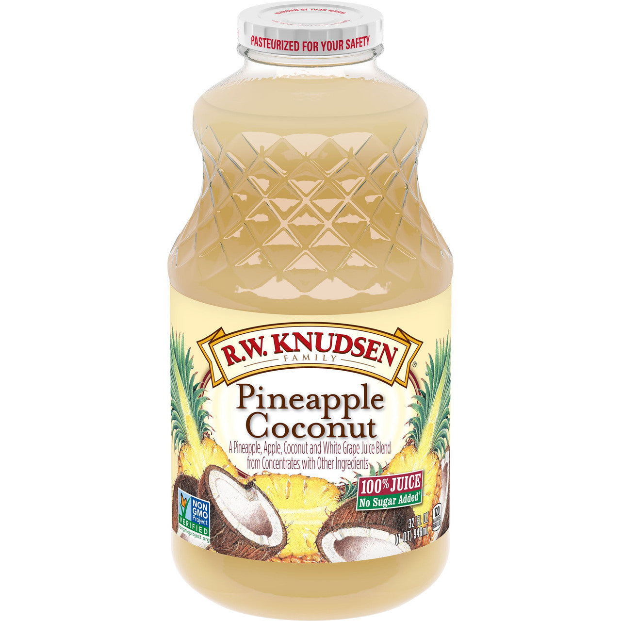 KNUD PINEAPPLE COCONUT ( 6 X 32 OZ   )-0