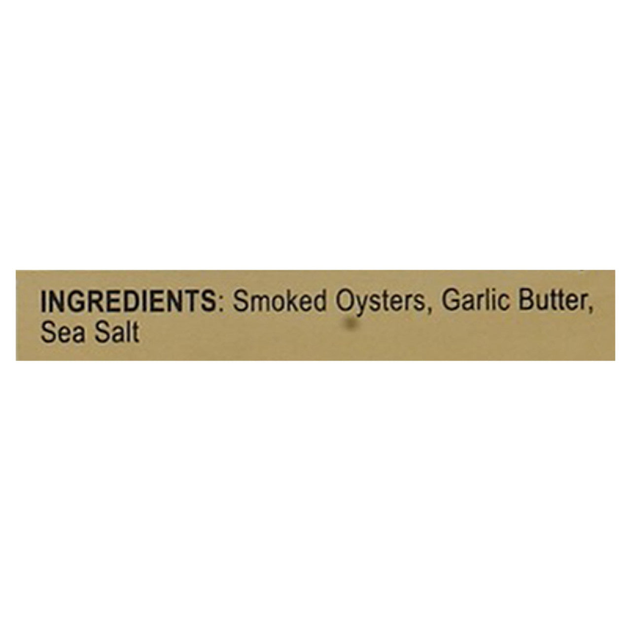 Napoleon Garlic Butter Smoked Oysters (1x3.66 OZ)-2