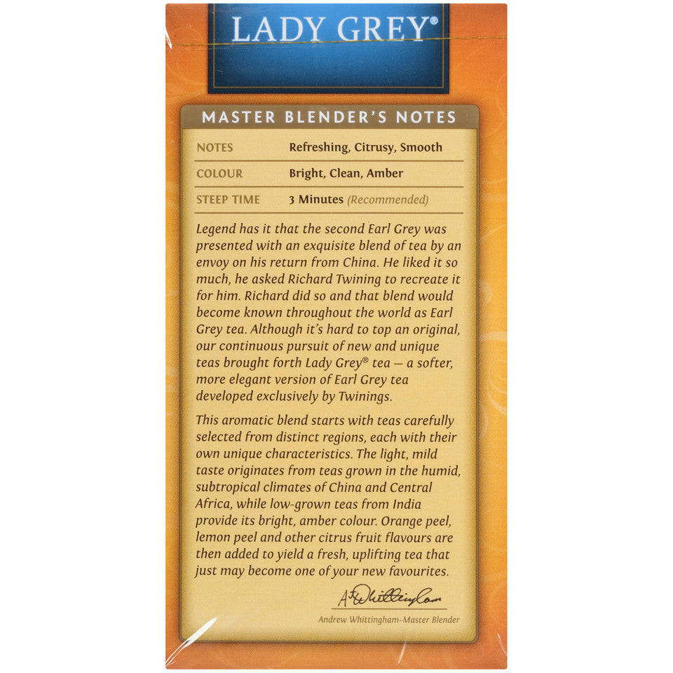 Twinings Lady Grey Tea (6x20 Bag)-3