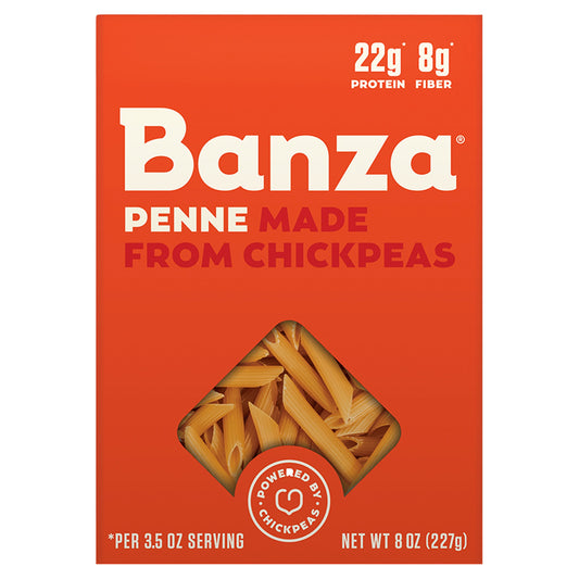 BANZA CHKPEA PSTA PENNE ( 6 X 8 OZ   )-0