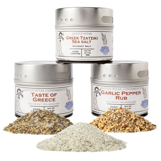 Garlic Lovers Collection - 3 Tins-0