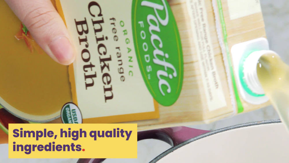 Pacific Natural Chicken Broth (12x32 Oz)